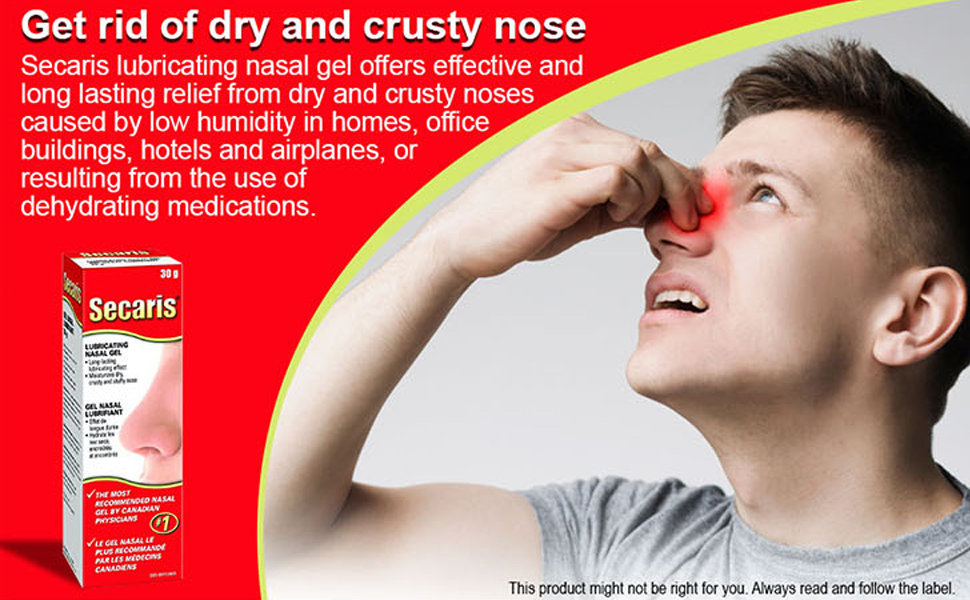 Secaris Lubricating Nasal Gel