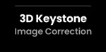 3D Keystone Image Correction