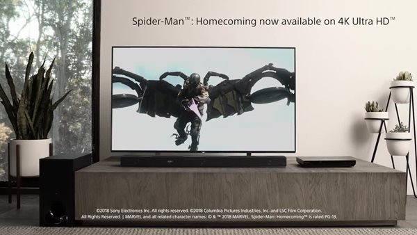 thumbnail video image 2 of Sony UBP-X700M 4K Ultra HD Home Theater Streaming Blu-Ray Player, 2 of 5