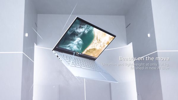 thumbnail video image 2 of ASUS Chromebook Flip CX5 CX5400FMA-DN762T - 14" - Core i7 1 (CX5400FMA-DN762T-S), 2 of 5