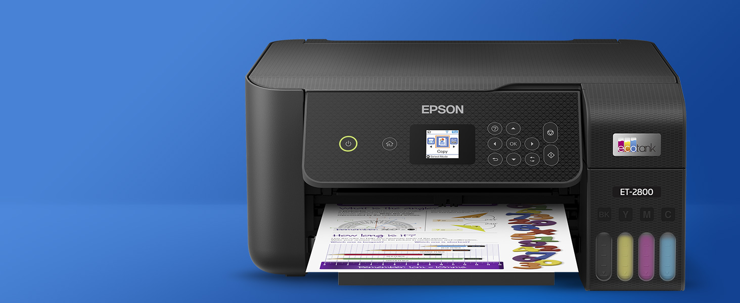 Epson EcoTank ET-2800 Wireless Color All-in-One Cartridge-Free