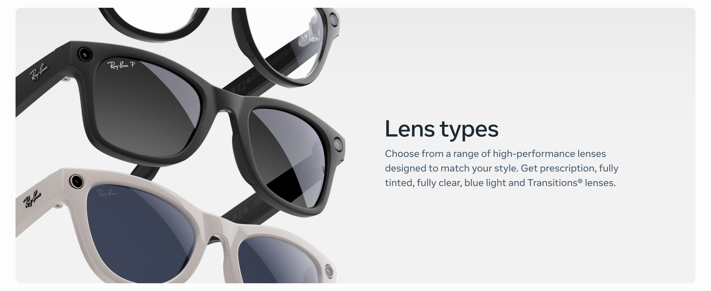 Ray-Ban Meta (Gen 1), Wayfarer, Matte Black, Polarized Gradient Ray-Ban Meta (Gen 1), Wayfarer, Matte Black, Polarized Gradient