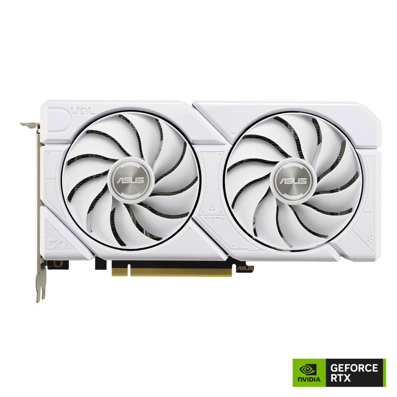 ASUS Dual GeForce RTX 4070 EVO White OC Edition (PCIe 4.0, 12GB