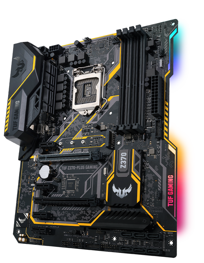 ASUS TUF Z370-PLUS GAMING Placa Base ATX LGA1151 Socket