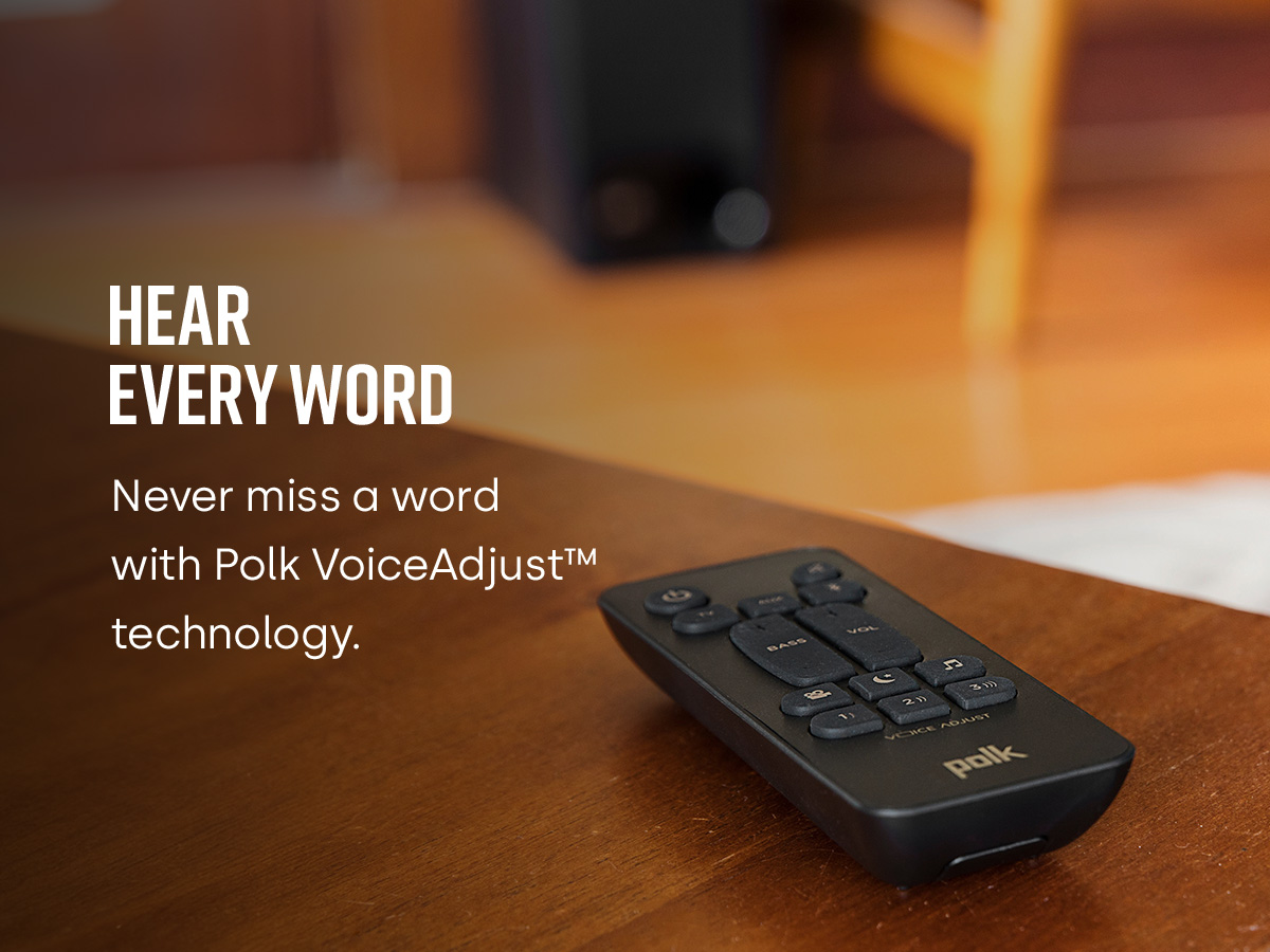 Polk Audio Signa S2 Sound Bar with Deep Bass, Surround System