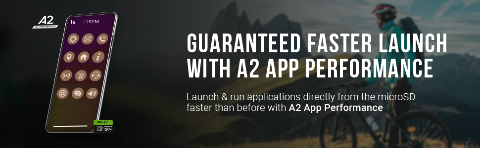 512GB Premier-X Class 10 U3 V30 microSD Flash Memory Card