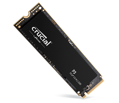 Crucial P3 NVMe SSD and shadow