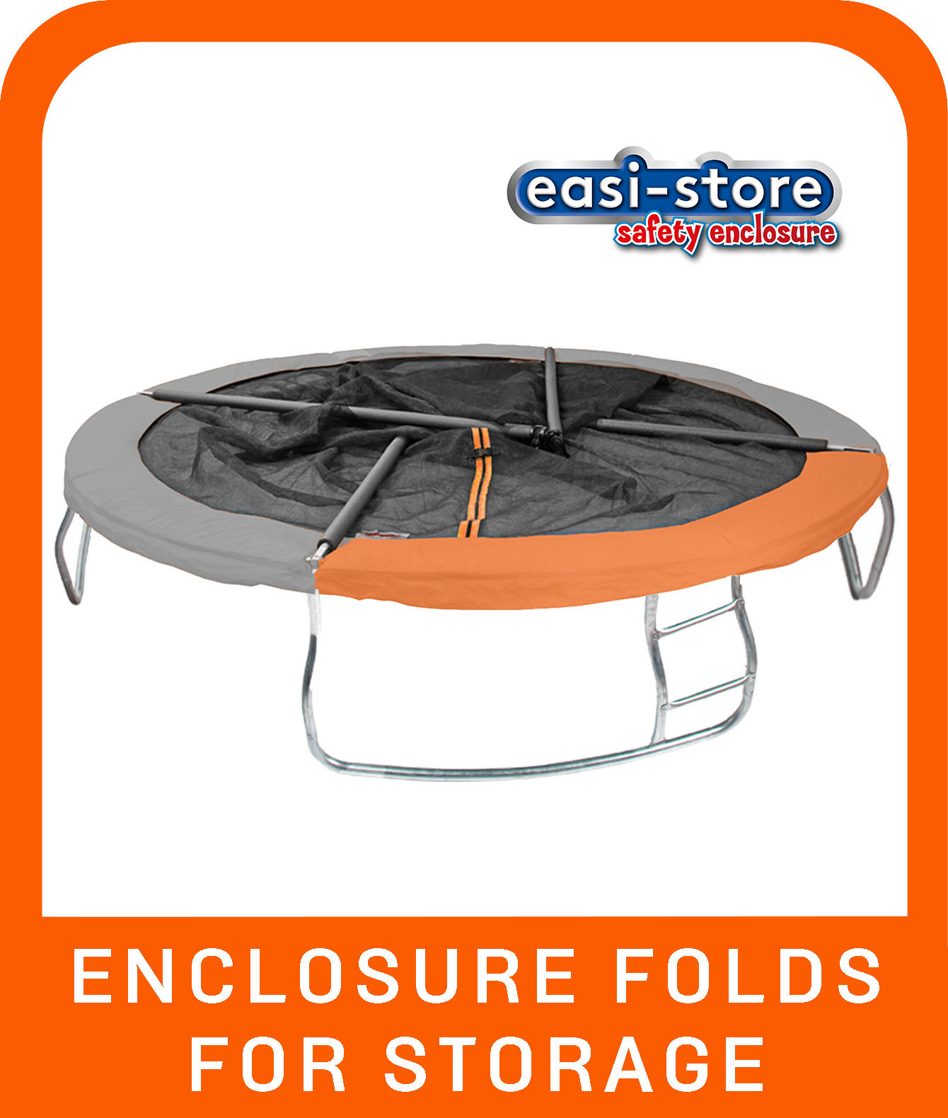 Sportspower 14ft hotsell folding trampoline