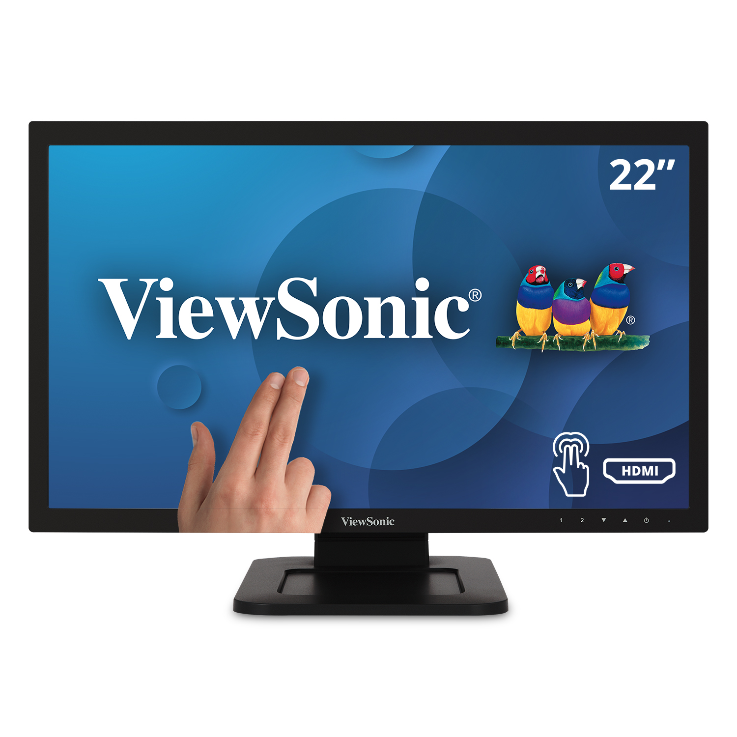 Resistive Touch Screen Monitor with DVI 