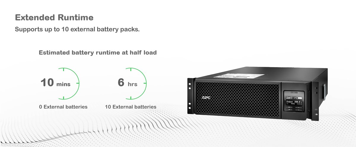 APC Smart-UPS SRT 5000VA RM - UPS - 4250 Watt - 5000 VA