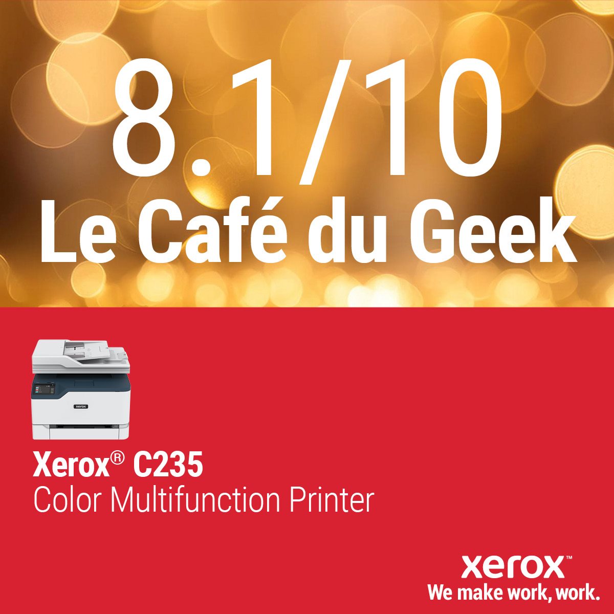 8.1/10 Le Café du Geek Review