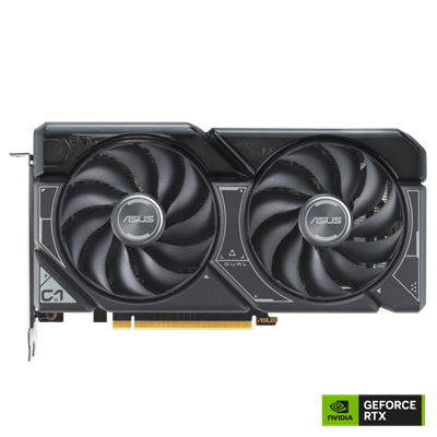 ASUS Dual GeForce RTX™ 4060 Ti OC Edition 8GB GDDR6 with two powerful Axial-tech fans and a 2.5-slot design for broad compatibility