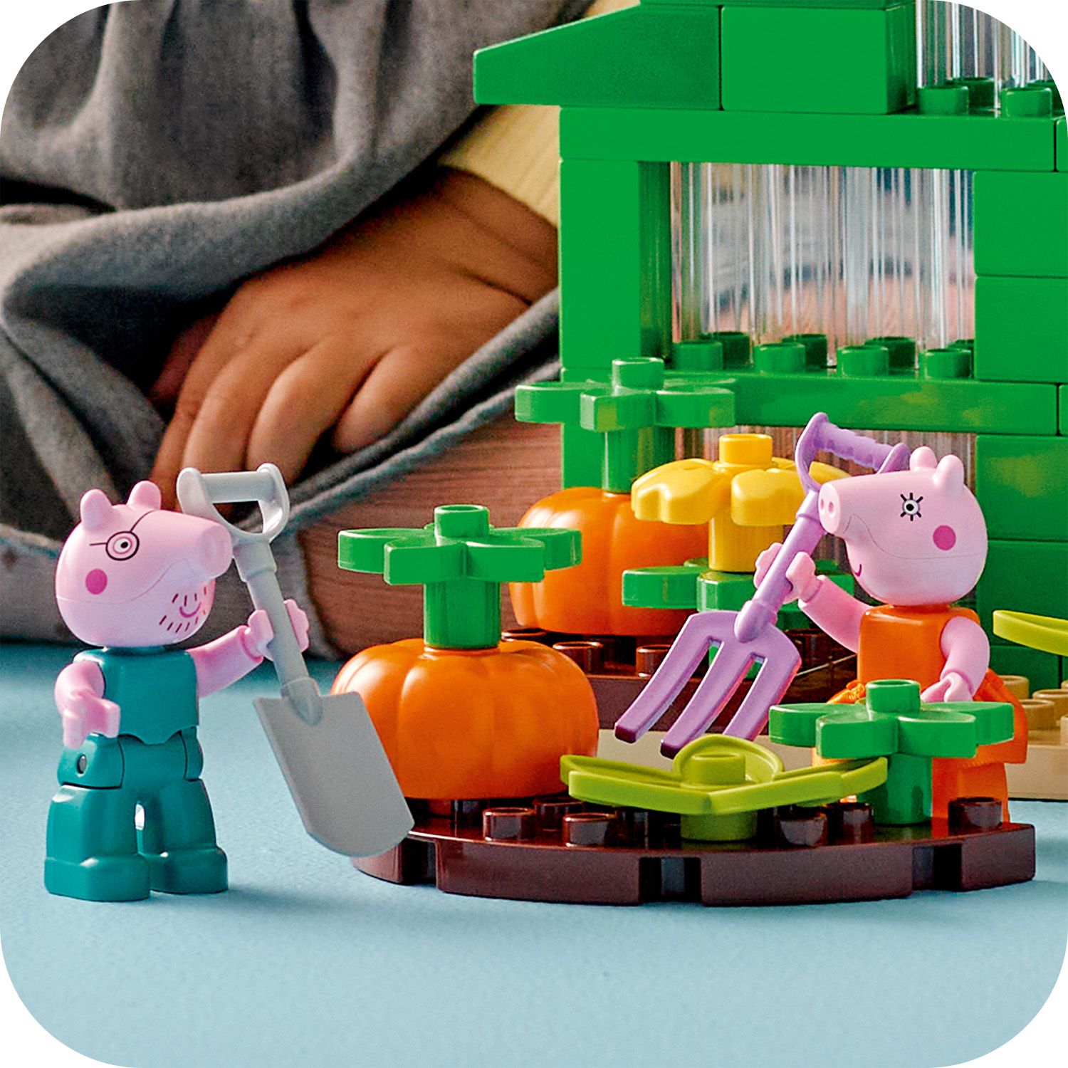 Buy LEGO DUPLO Peppa Pig Grandpa Pig's Garden Greenhouse 10461