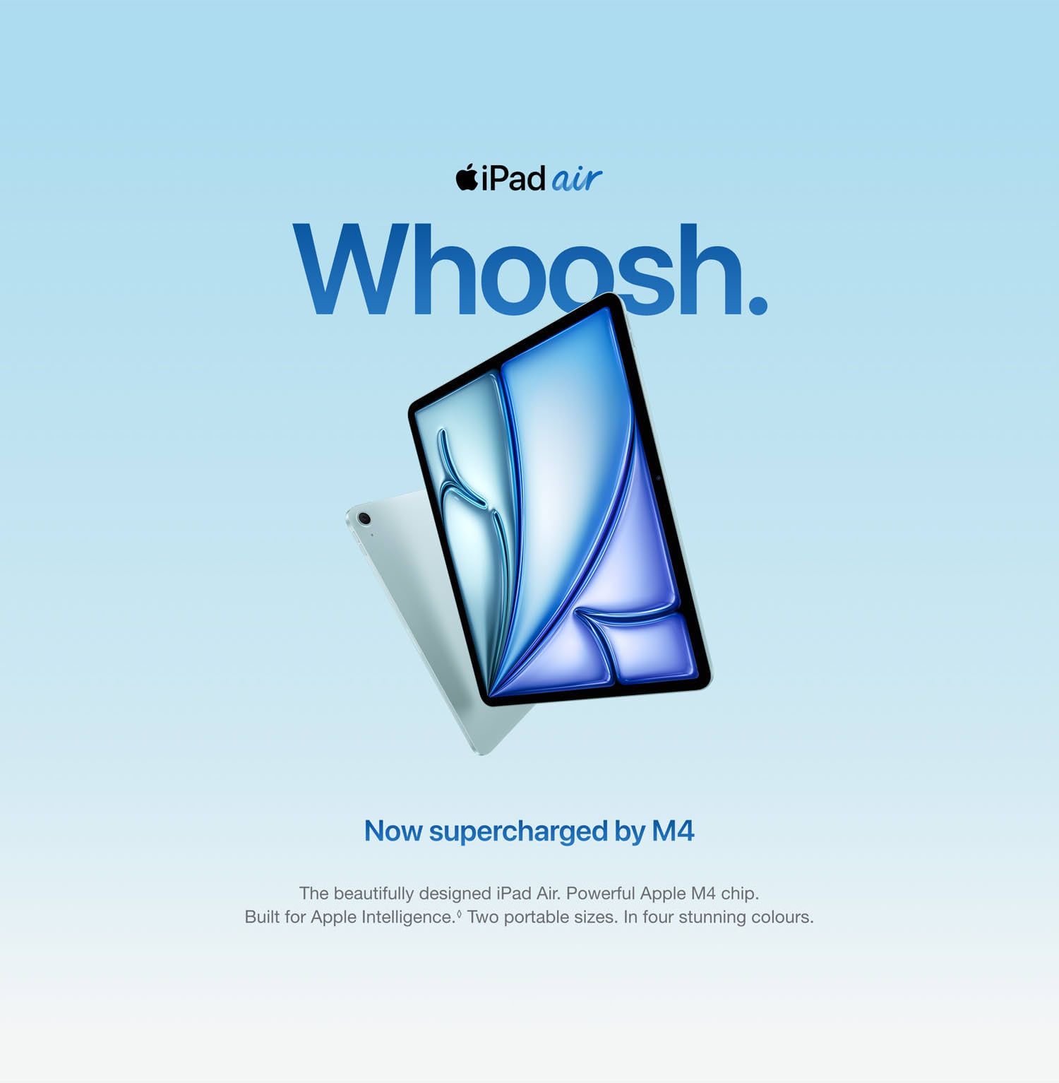 Buy Apple iPad Air M4 2026 11 Inch AI Wi-Fi 128GB - Blue | iPad