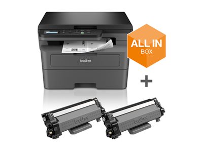 Brother DCP-L2627DWXL All in Box print bundle