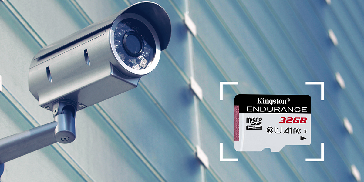 High Endurance microSD Card for security cams, dash cams, body cams -  Kingston Technology